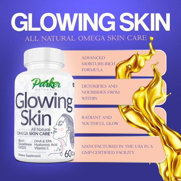 cápsulas Parker Naturals biotina glutatión