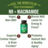 Cápsulas Peak Performance Nicotinamida Ribósido NR veganas