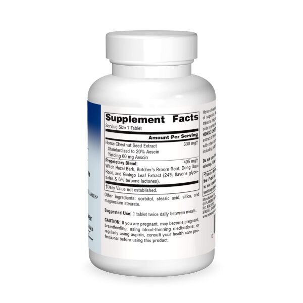 Cápsulas Planetary Herbals apoyo para venas y capilares