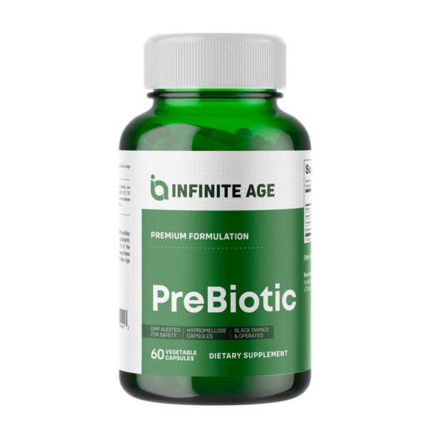 Cápsulas prebióticas INFINITE AGE apoyo salud digestiva