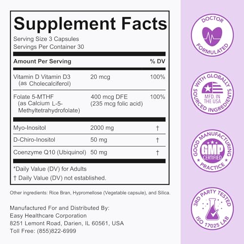 Cápsulas Premom para apoyo hormonal y fertilidad
