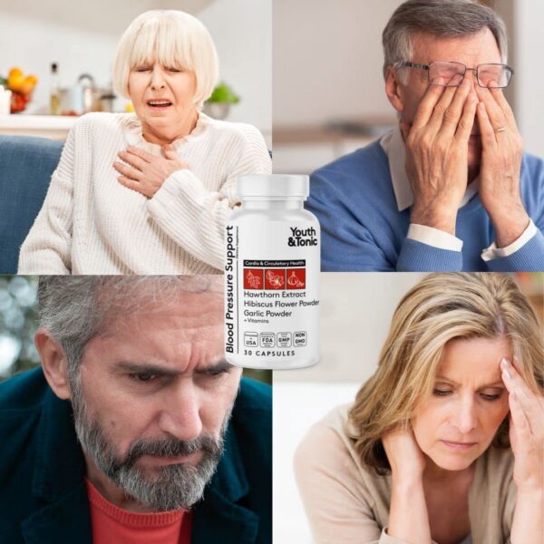 Cápsulas para presión arterial saludable Youth & Tonic