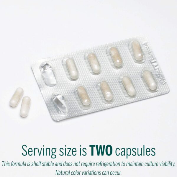 Cápsulas probióticas Genestra HMF Travel