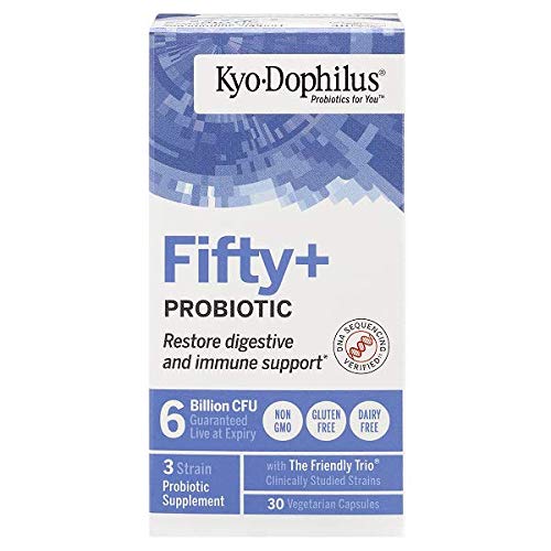 Cápsulas probióticas Kyo-Dophilus sin gluten sin lácteos