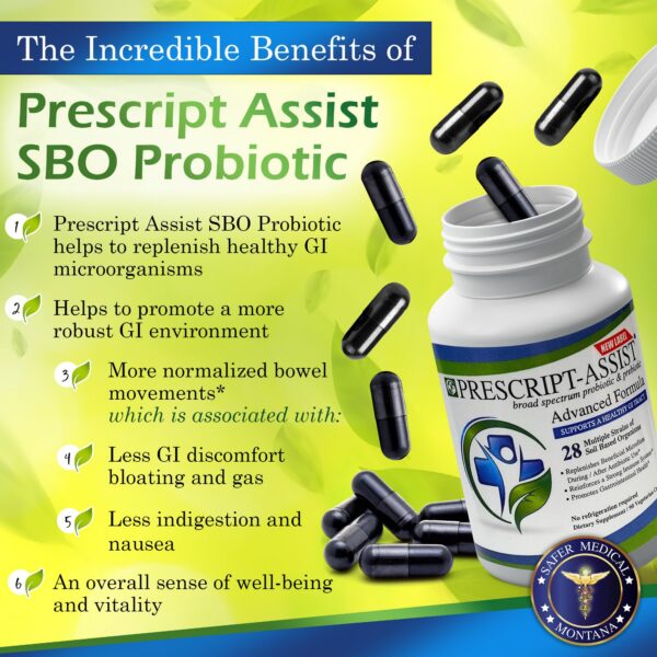 Cápsulas probióticas Prescript-Assist microflora de suelo