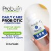 Cápsulas probióticas Probulin para soporte intestinal e inmunológico