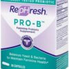 Cápsulas probióticas Rephresh para la salud femenina