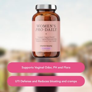 Cápsulas probióticas Vitamin Bounty para salud vaginal y digestiva