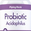 Cápsulas de Probiótico Acidophilus Piping Rock en envase