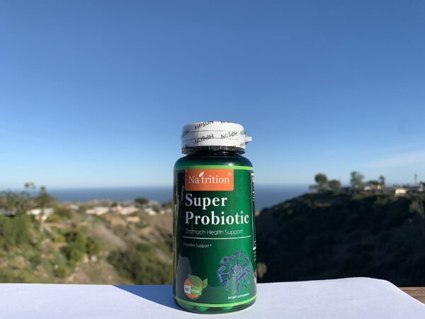 cápsulas probiótico natrition salud estómago 60 unidades