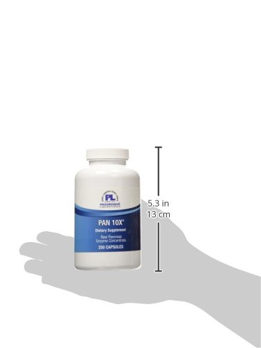 Cápsulas Progressive Labs Pan 10X para digestión y páncreas