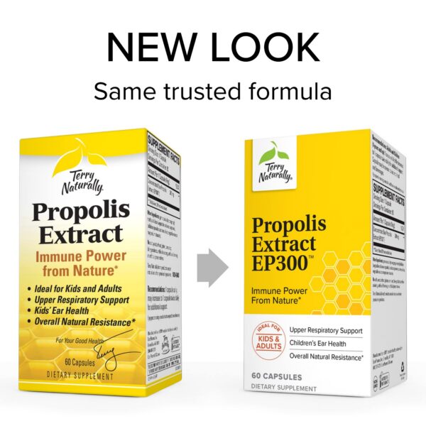 Cápsulas de própolis para salud respiratoria y de oídos