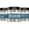 Cápsulas de psyllium puro Earthborn Elements sin aditivos