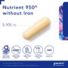 Cápsulas de Pure Encapsulations Nutrient 950 Sin Hierro