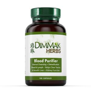 Cápsulas purificadoras de sangre Dimmak Herbs orgánicas