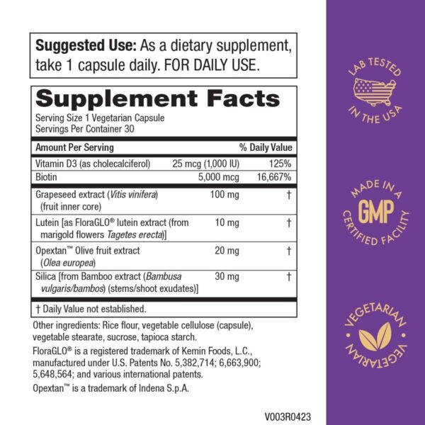Cápsulas de Purity Products Fórmula Súper mostradas de cerca