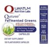Cápsulas Quantum Fermented Greens con prebióticos y probióticos
