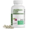 Cápsulas raíz de valeriana Bronson 240 unidades veganas