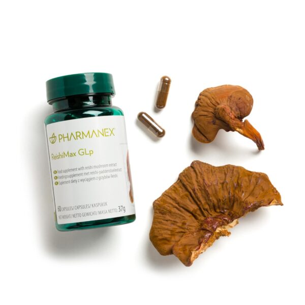 Cápsulas ReishiMax para energía y vitalidad