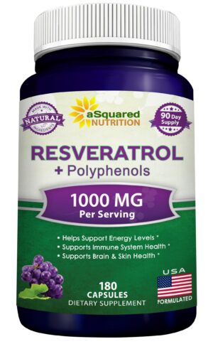 Capsulas Resveratrol aSquared frontal
