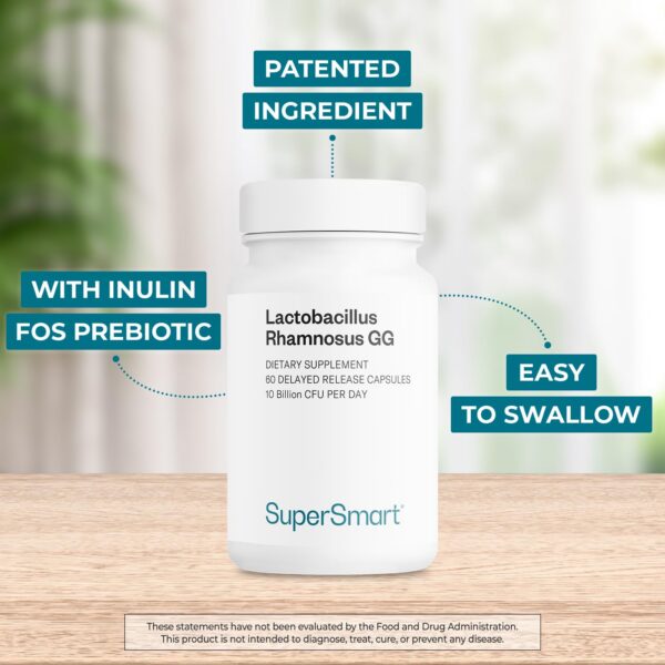 Capsulas retardadas Supersmart para salud digestiva e inmune