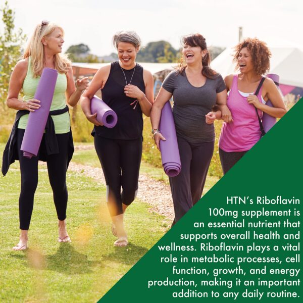 Cápsulas riboflavina 100mg para energía y bienestar