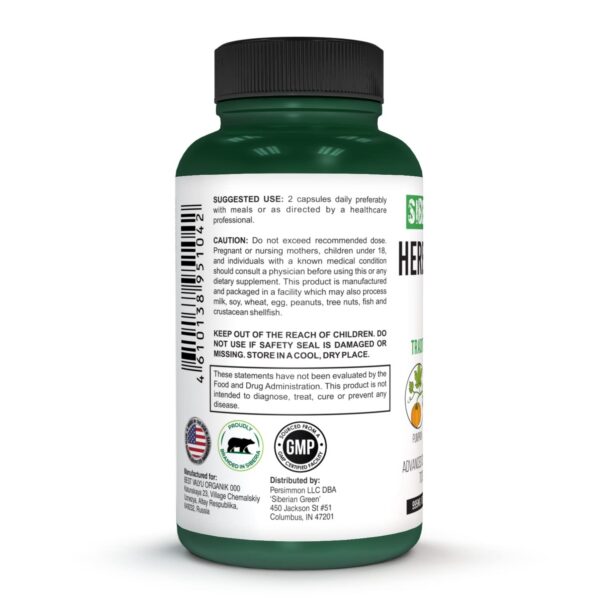 Cápsulas salud próstata Siberian Green empaque