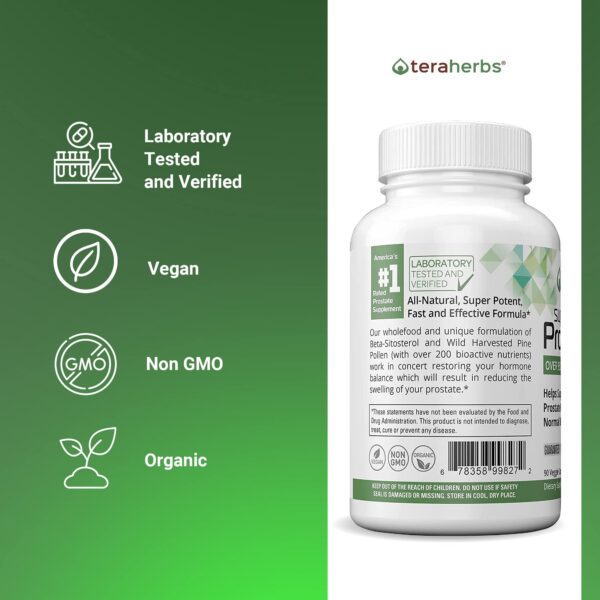 Version 1.0.0 Cápsulas saludables próstata Super Próstata 3X Beta Sitosterol