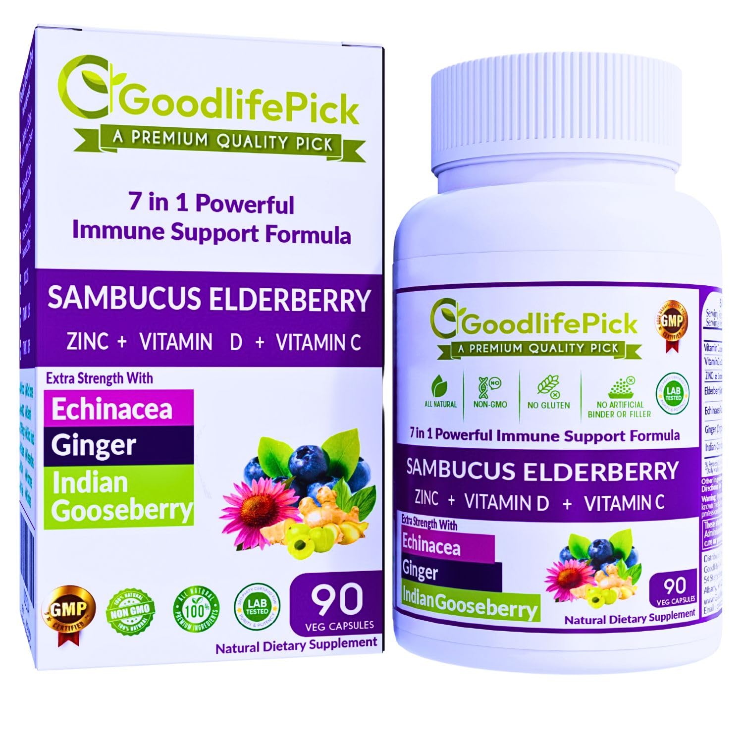 GoodlifePick Elderberry with Zinc & Vitamins