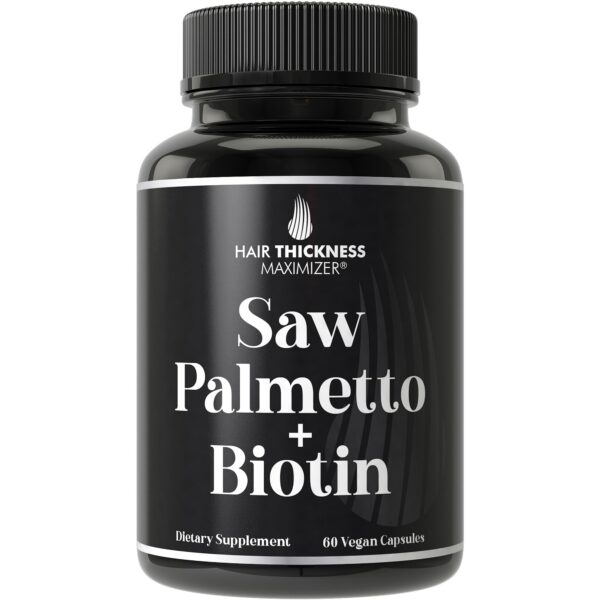 Version 1.0.0 Cápsulas de saw palmetto y biotina para cabello saludable