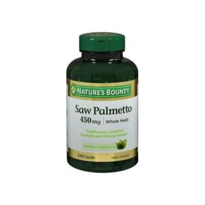 Version 1.0.0 Cápsulas de saw palmetto Nature's Bounty 450mg