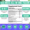 Version 1.0.0 Cápsulas Sea Moss con 18 ingredientes potentes para bienestar