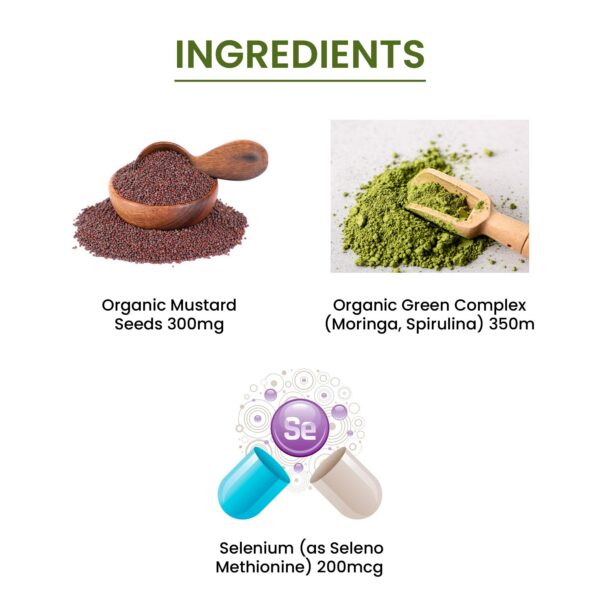 Version 1.0.0 Cápsulas de selenio en frasco