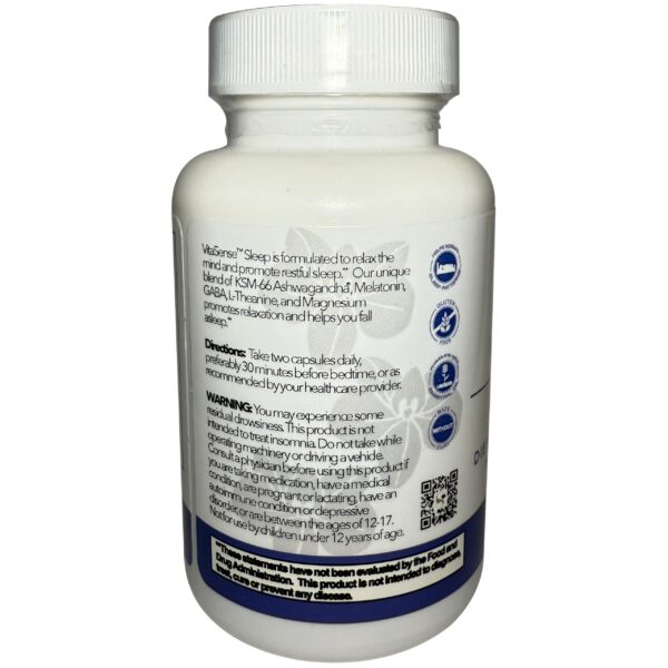 Cápsulas SeneGence VitaSense para sueño y relajación natural