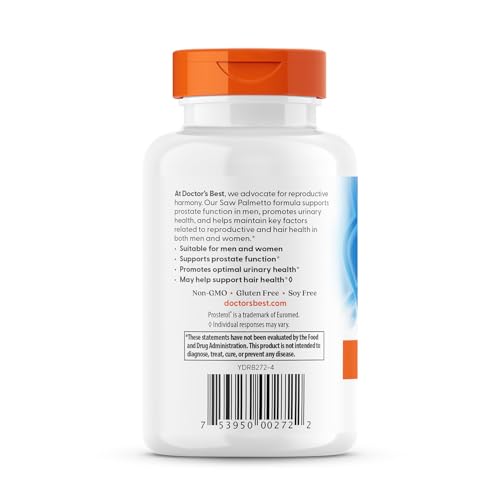 Cápsulas de Serenoa Repens Doctor's Best sello seguridad