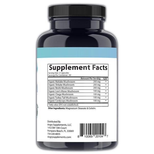 Cápsulas de setas nutritivas para bienestar diario.