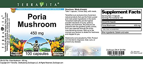 Cápsulas de setas Poria TerraVita en envase sellado