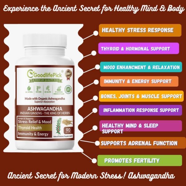 Cápsulas Shilajit GoodlifePick sin rellenos ni químicos