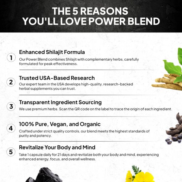 Version 1.0.0 Cápsulas de shilajit puro del Himalaya para energía