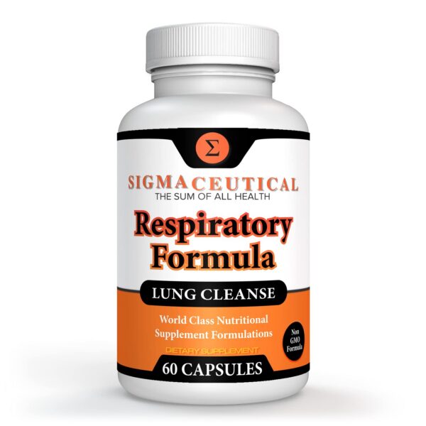 Cápsulas Sigmaceutical para salud de vías respiratorias