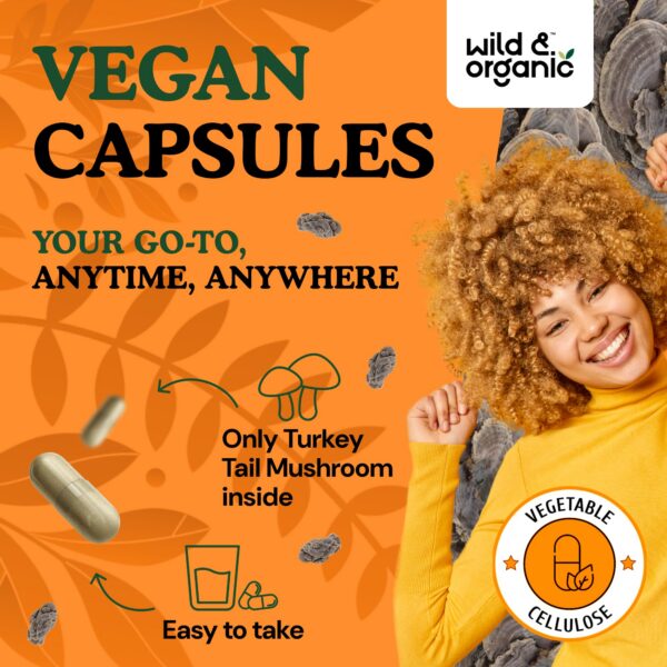 Cápsulas para sistema inmune Wild & Organic vegetal