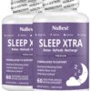 Cápsulas Sleep Xtra melatonina 4mg para niños adolescentes y adultos