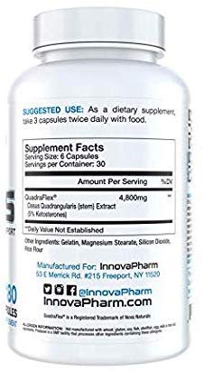 Cápsulas para soporte articular y tejido conectivo InnovaPharm