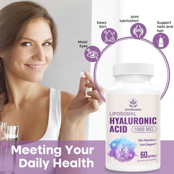 Cápsulas liposomales Sambugra ácido hialurónico