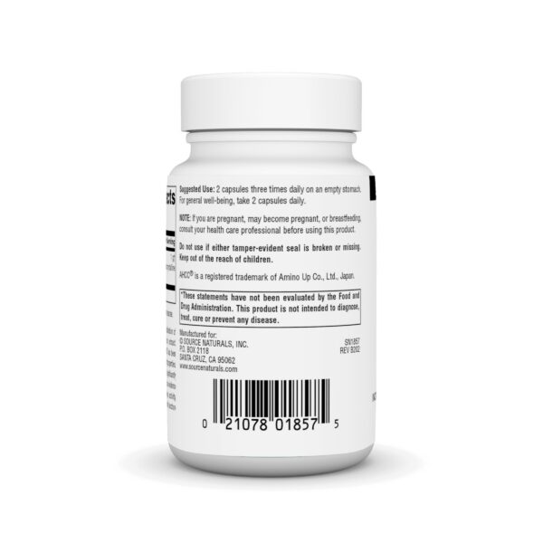 Cápsulas Source Naturals AHCC inmunidad 500 mg