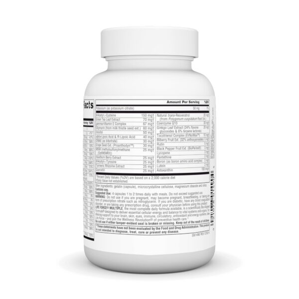 Cápsulas de Source Naturals Life Force multivitamínico