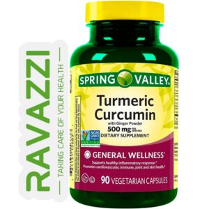 Version 1.0.0 Cápsulas Spring Valley cúrcuma y jengibre 90 unidades