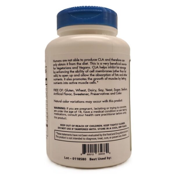 Cápsulas suaves Biogenic Foods aceite CLA