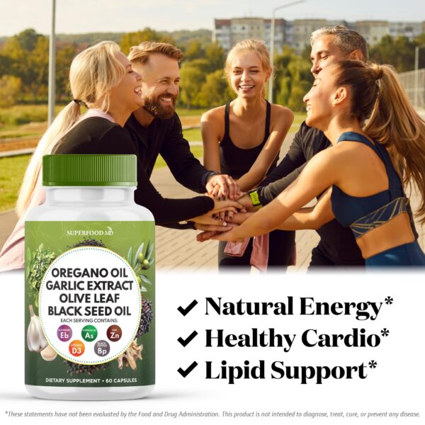 Cápsulas Superfood MD aceite comino negro y astrágalo