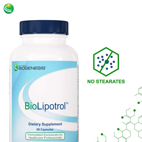 Cápsulas suplementarias de BioLipotrol CoQ10 y Niacina
